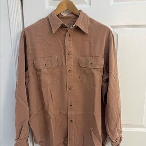 The Territory Ahead 100% Silk Casual Button Down Shirt